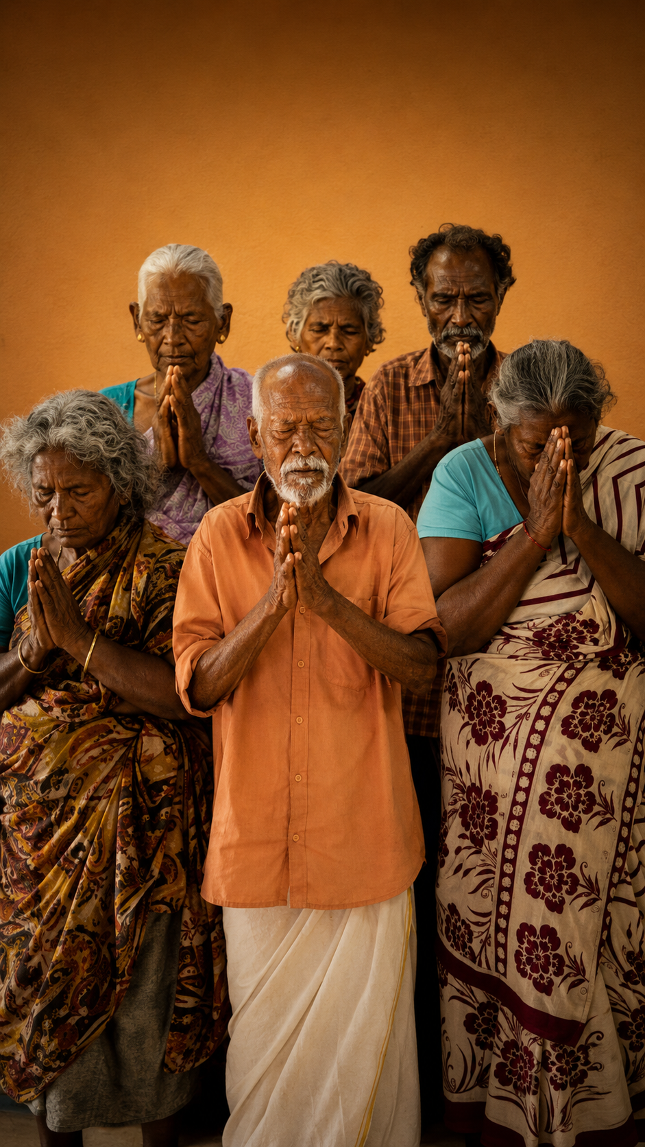 Elders praying at OPC Trust